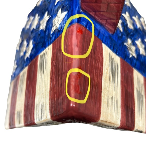 Sakura Kimble - Colonial House American Flag Cookie Jar - Picture 9 of 9
